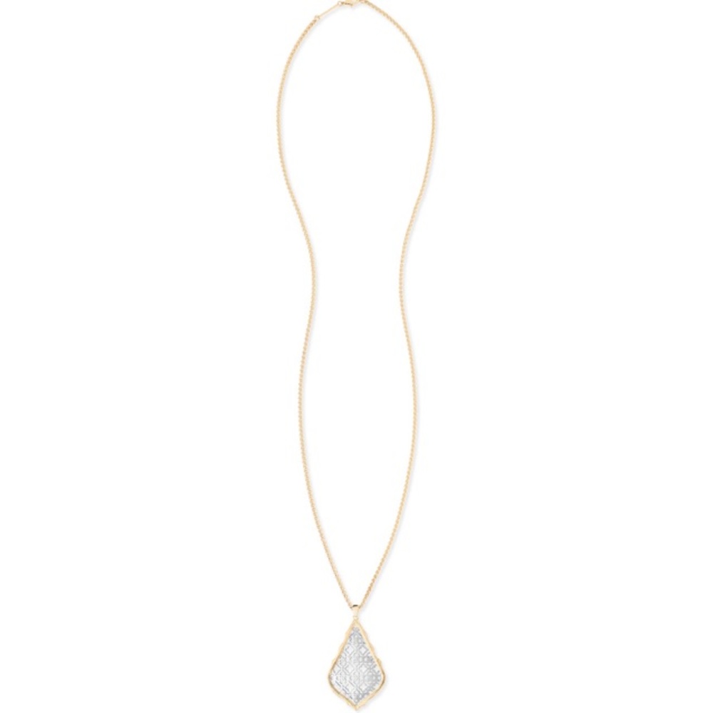 Kendra Scott Aiden Gold Long Pendant Necklace